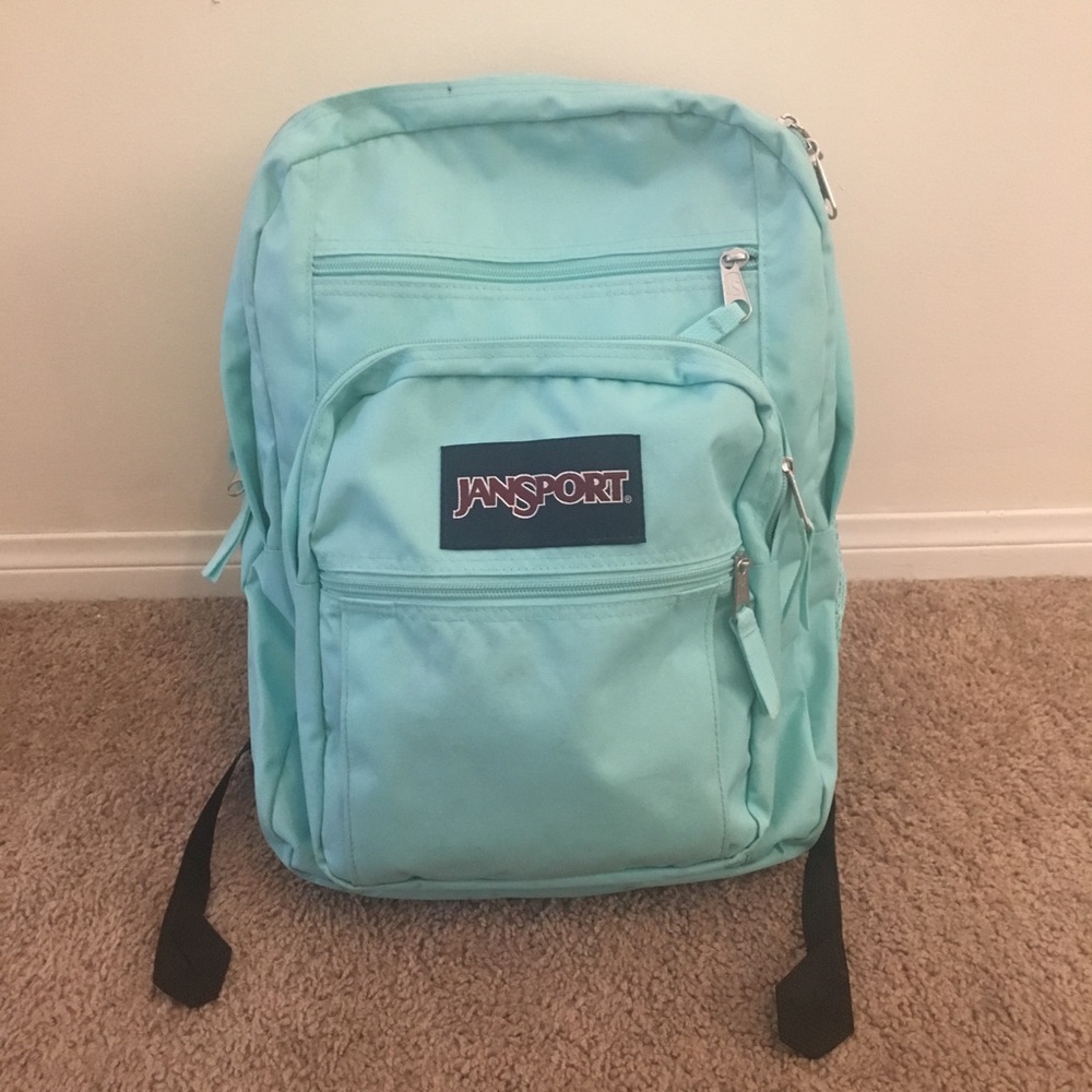 Turquoise jansport backpack